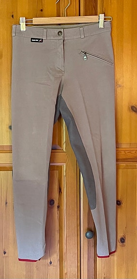 EURO-STAR ratsastushousut 38 vaalea beige/harmaa 7
