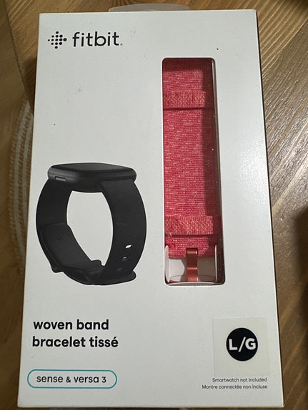 Fitbit sense or versa3 woven band