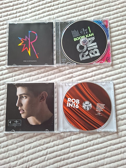 Robin Boom Kah ja 16 CD-levyt