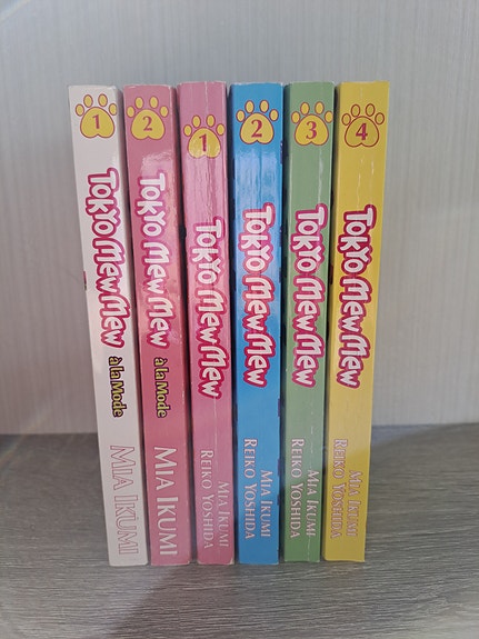 Tokyo Mew Mew -mangasetti
