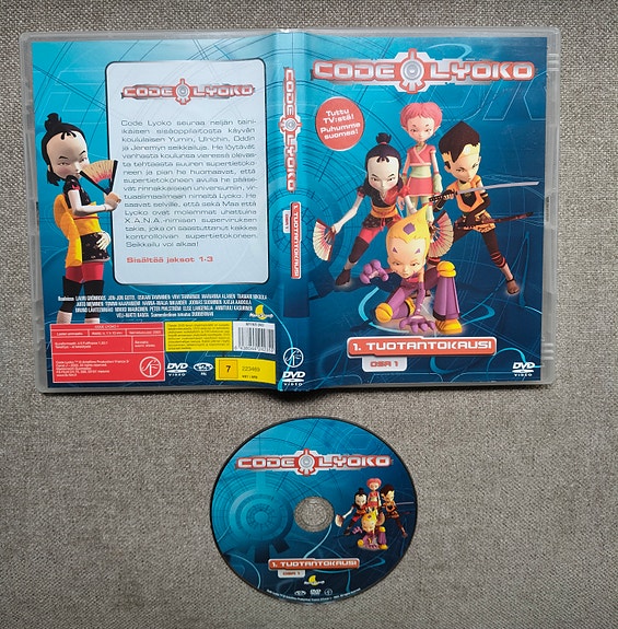Code Lyoko – Osa 1 DVD (suomijulkaisu)