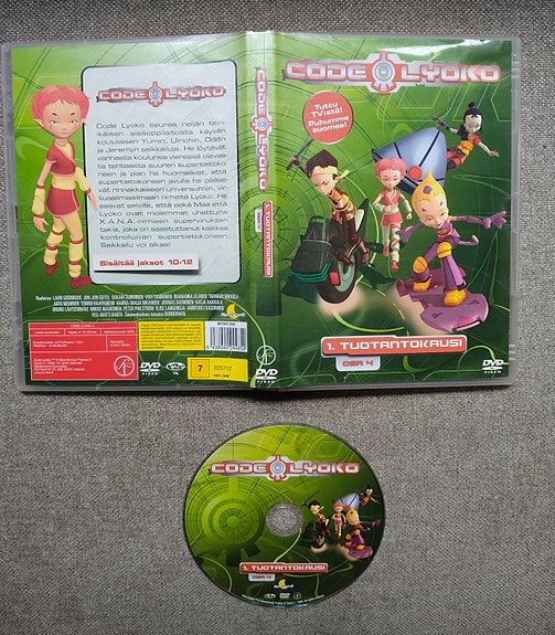 Code Lyoko – Osa 4 DVD (suomijulkaisu)