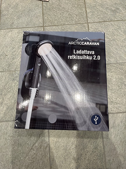 Artic Caravan ladattava retkisuihku 2.0