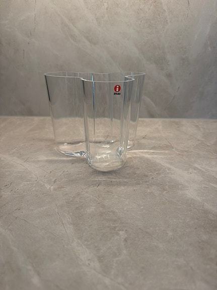 Iittala Aalto maljakko kirkas 120