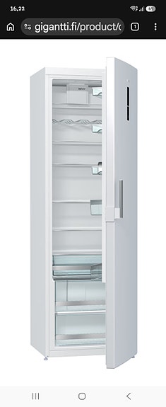 Gorenje jääkaappi valkoinen