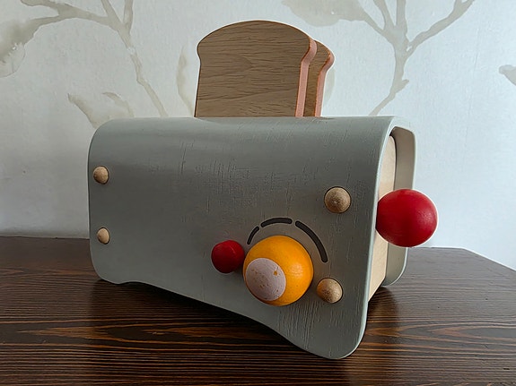 Leivänpaahdin, PLAN TOYS, egologinen puulelu