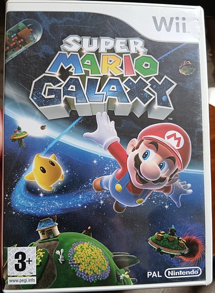 Nintendo Wii Super Mario Galaxy -peli