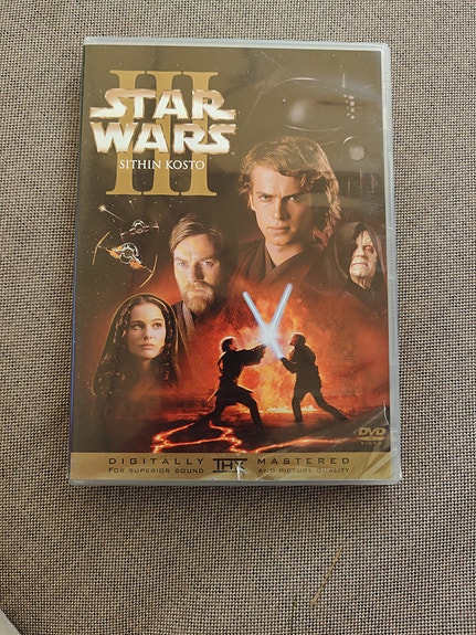 Star Wars Episodi III Sithin kosto DVD-elokuva
