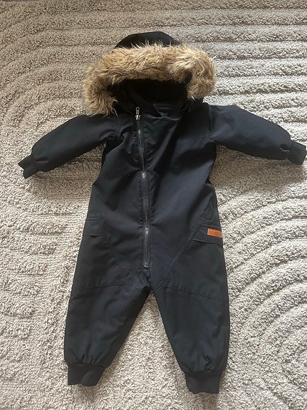 Gugguu toppahaalari koko 80 musta unisex