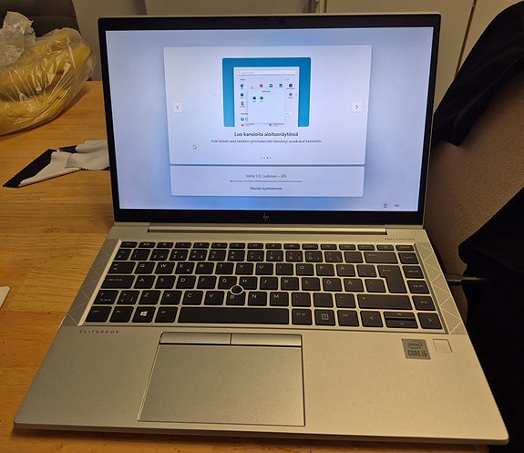 Hp Elitebook 840 g7, uusi akku, 1 x 16gb ddr4, käytetty, Win 11 Pro, takuu
