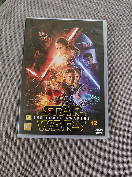 Star Wars The Force Awakens DVD-elokuva