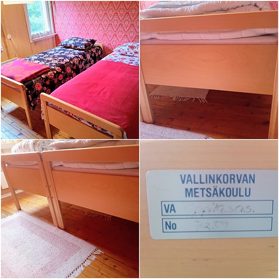 2 Askon sänkyä 80x200 10€/kpl