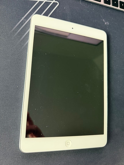 Apple iPad mini 16 Gt Wi-Fi – valkoinen – toimiva