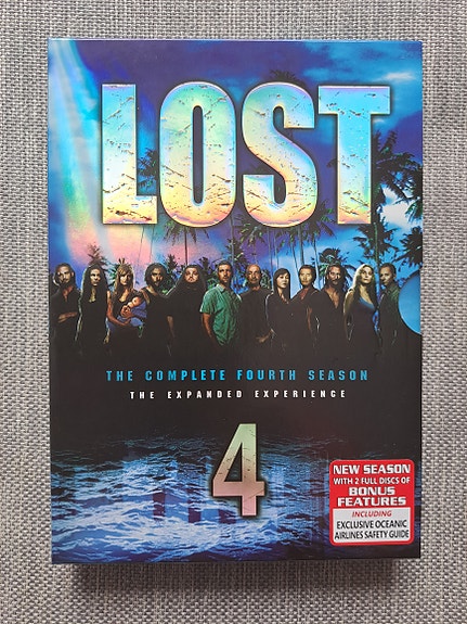 Lost - 4. Tuotantokausi dvd