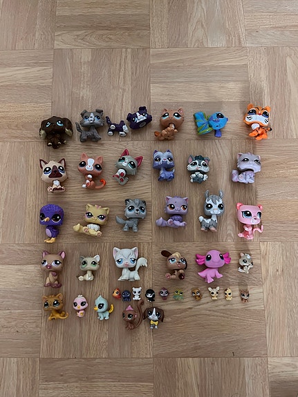 Littlest Pet Shop eläimiä ja tarvikkeita