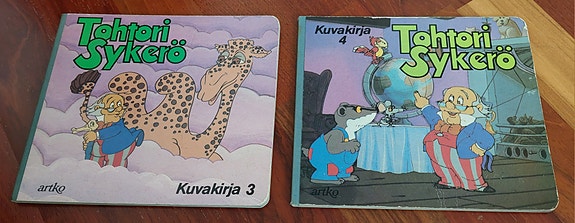 Tohtori Sykeröt Kuvakirja 3 ja 4