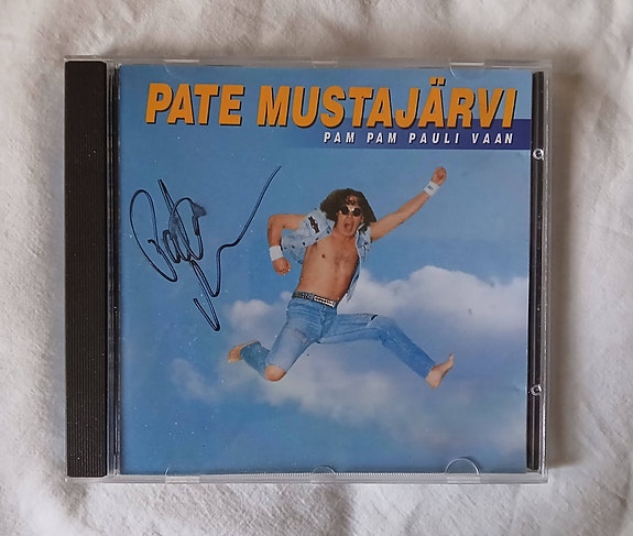 PATE MUSTAJÄRVI: Pam Pam Pauli vaan CD (Poko Rekords) – AITO NIMIKIRJOITUS!