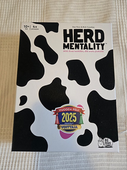 Herd Mentality -lautapeli (Vuoden Peli 2025) – uusi, avaamaton