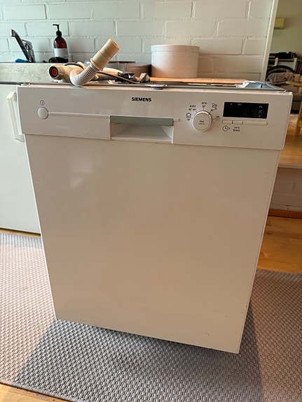 Siemens astianpesukone, valkoinen