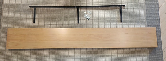 Ikean lack seinähylly 190cmx26cm