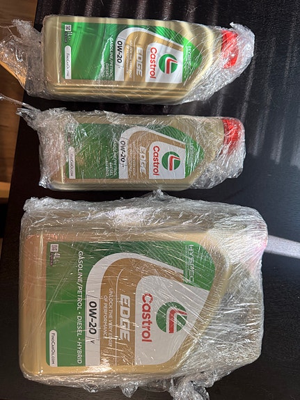 Castrol Edge 0W-20 V moottoriöljy 6L