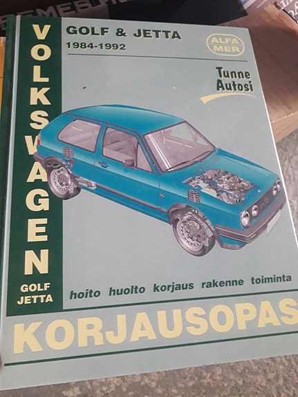 Alfamer korjausopas VW Golf / Jetta 84-92
