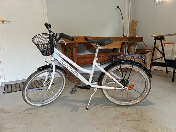 Tunturi lastenpyörä 20" valkoinen