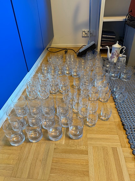 Iittala Pisararengas -lasikokoelma, 108 osaa – Timo Sarpaneva