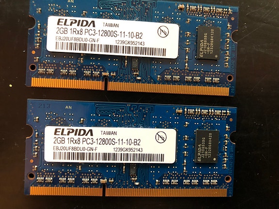 Ram muisti MacBook
