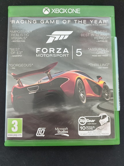 Forza Motorsport 5 Game of the Year Edition Xbox One peli