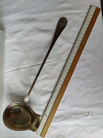 Kauha, n. 33 cm, vintage, Helsinki-Klaukkala