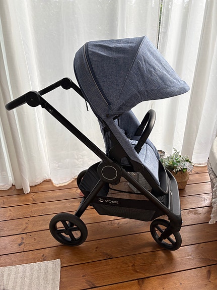 Stokke Beat rattaat, sininen