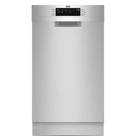 Uusi Aeg FFB73507ZM astianpesukone, 45 cm, teräs (Vaurio)