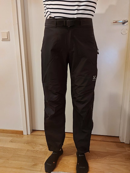 Uudenveroiset Haglöfs gore-tex kuorihousut xs