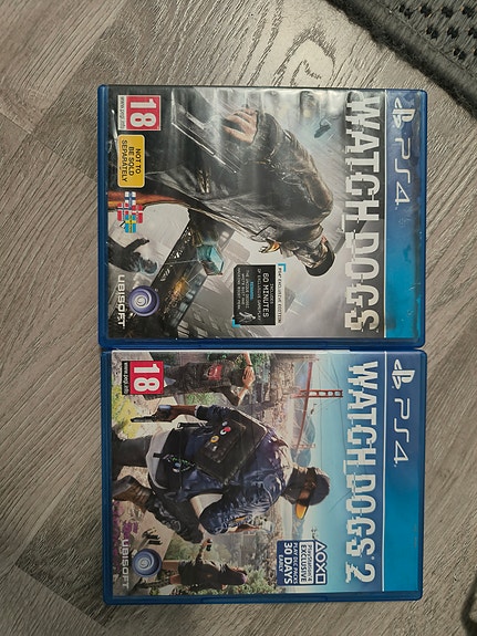 Watch Dogs 1 & Watch Dogs 2 PS4 pelit