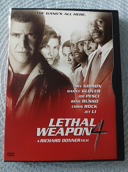 Lethal Weapon 4 - Tappava ase 4 DVD