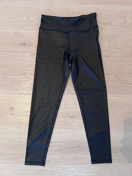 DKNY urheiluleggingsit S musta