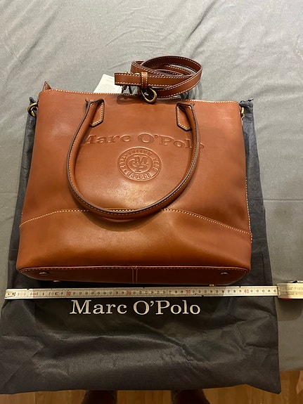 Marc O’Polo Sarah nahkalaukku cognac naiset