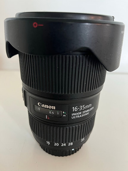 Canon EF 16-35mm f/4 IS USM objektiivi