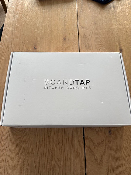 Scandtap Steel Equip D -keittiöhana pesukoneliitännällä