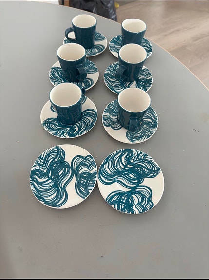 Iittala espresso kuppi setti