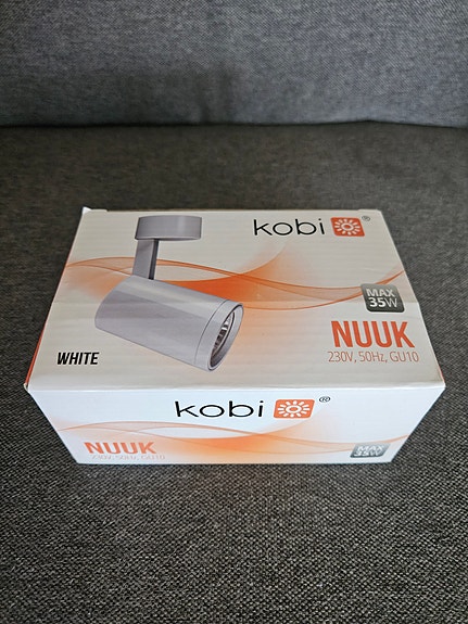 Kobi Nuuk säädettävä led spottivalaisin, uusi, 1 kpl