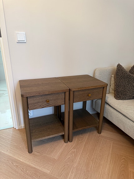 Ikea Tonstad yöpöydät x 2