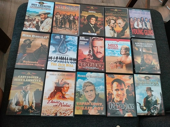 Klassikkowesternejä ym. DVD 24 Kpl
