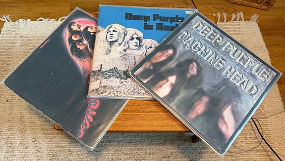 Deep Purple LP-levyt 3kpl