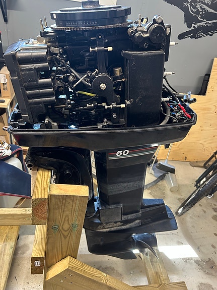 Mercury 60hp 1992 varaosina