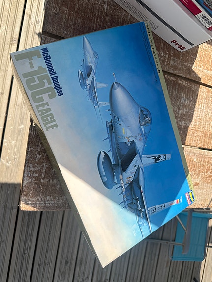 1/48 Hasegawa f-15C Eagle pienoismalli