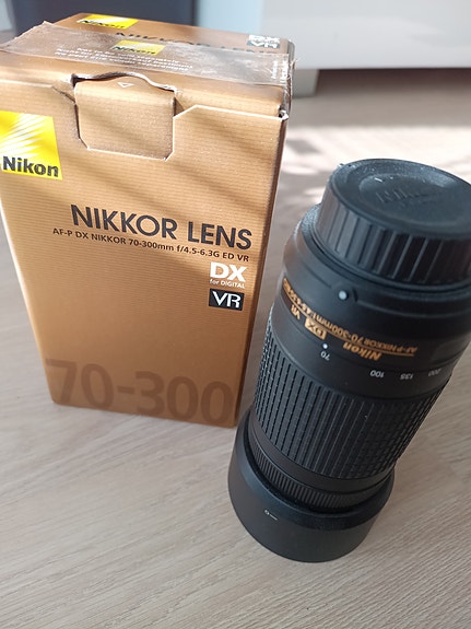 Nikon Nikkor 70-300mm DX VR zoom-objektiivi