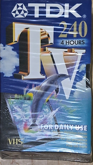 TDK TV240 VHS-nauha 240 min