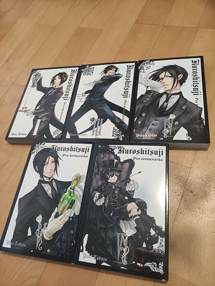 Kuroshitsuji Black Butler manga pokkareita